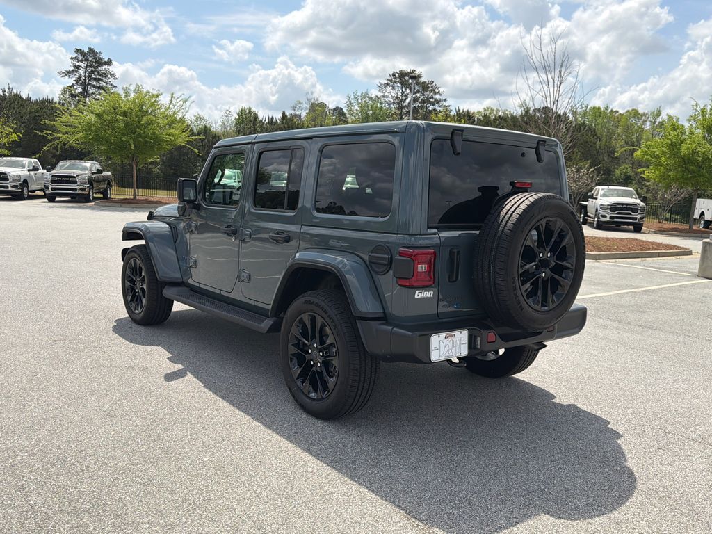Used 2025 Gray Jeep Sahara 4xe image 5