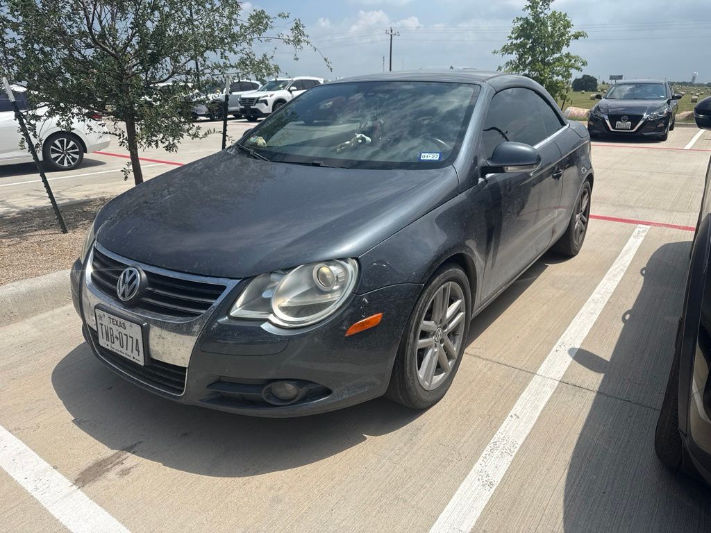 Gray 2008 Volkswagen Eos Convertible Front-Wheel Drive 6-Speed Dual Clutch