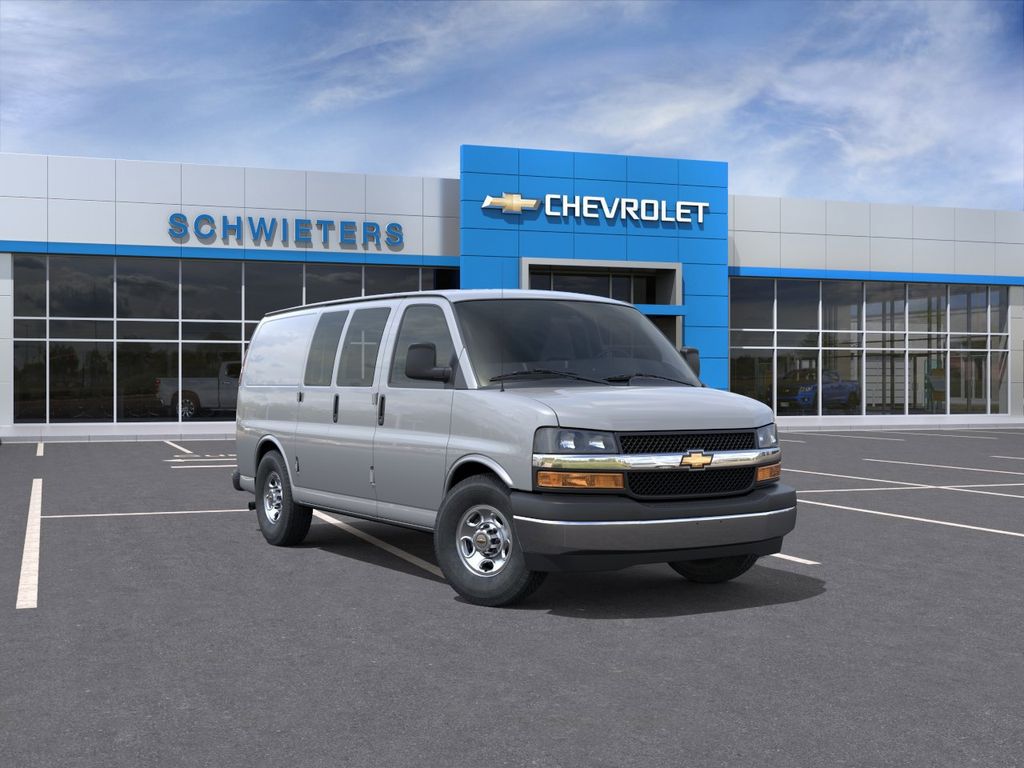 Silver Ice Metallic 2026 Chevrolet Express Cargo 2500 RWD Van Rear-Wheel Drive 8-Speed Automatic Overdrive