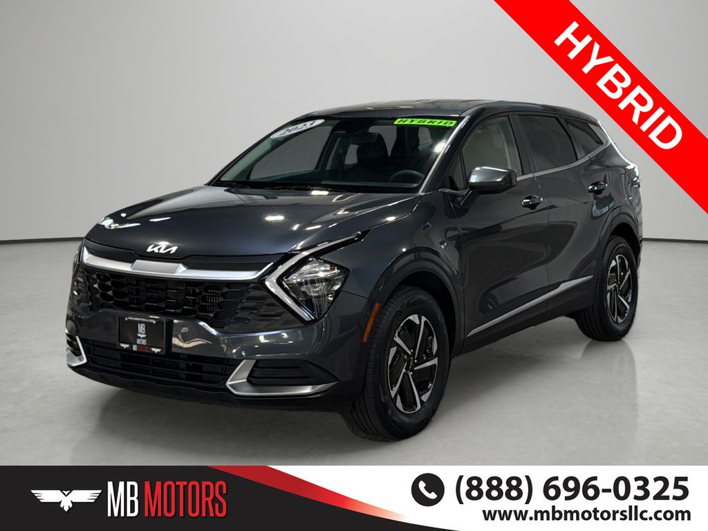 Gravity Gray 2023 Kia Sportage Hybrid SUV / Crossover All-Wheel Drive 6-Speed Automatic
