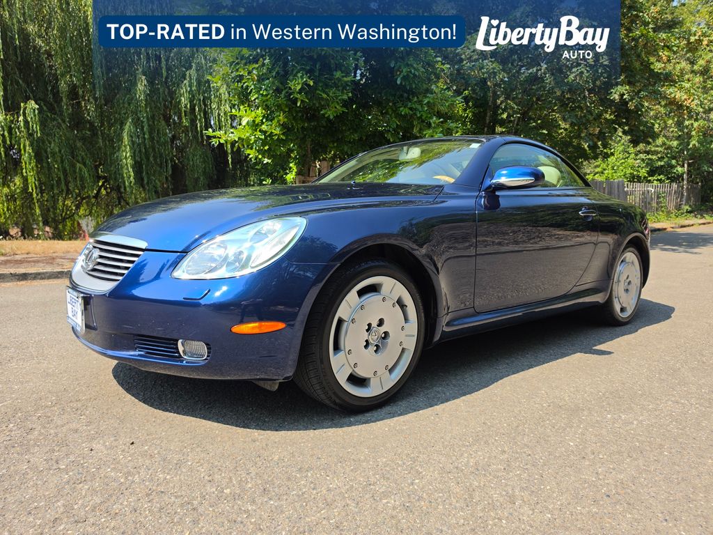 Blue (Indigo Ink Pearl) 2005 Lexus SC Convertible Rear-Wheel Drive 5-Speed Automatic Overdrive