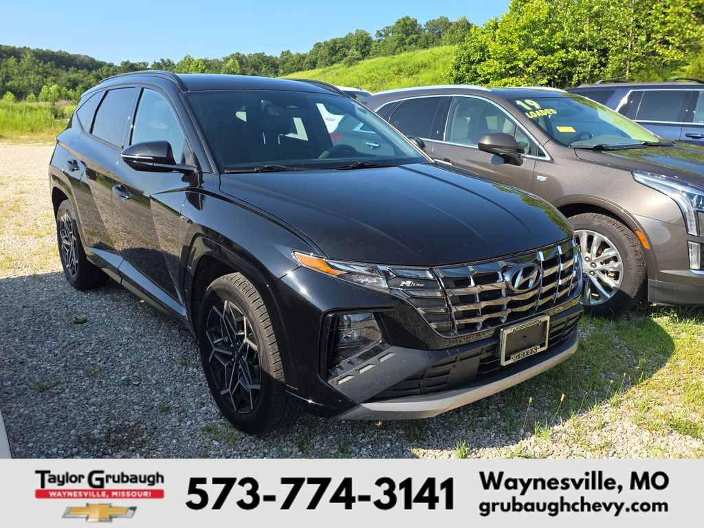 Phantom Black 2022 Hyundai Tucson SUV / Crossover All-Wheel Drive 8-Speed Automatic