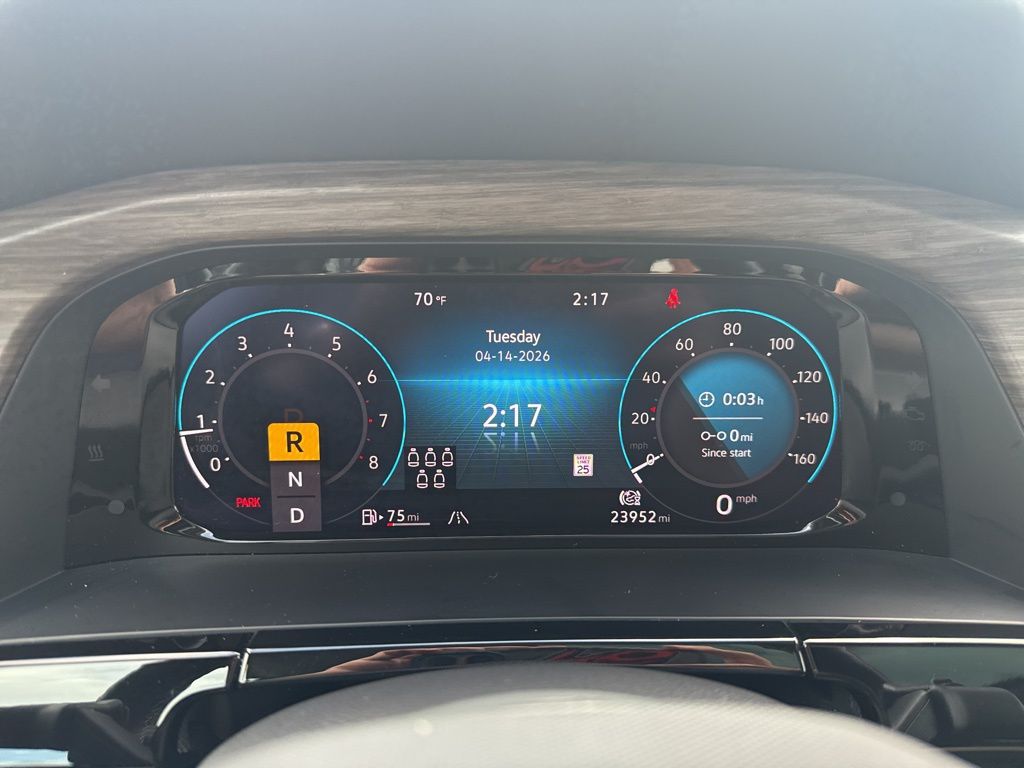 2024 Volkswagen Atlas 2.0T SEL Black at Subaru and VW of Moon Township