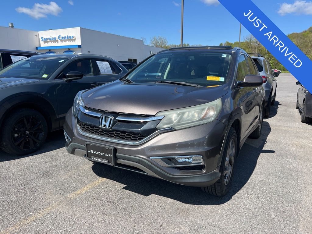 Kona Coffee Metallic 2015 Honda CR-V EX-L AWD SUV / Crossover All-Wheel Drive Continuously Variable Transmission