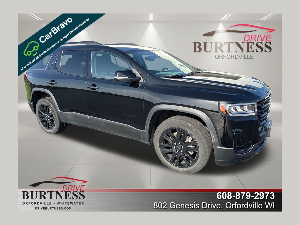 Black (Ebony Twilight Metallic) 2023 GMC Acadia SUV / Crossover Front-Wheel Drive 9-Speed Automatic