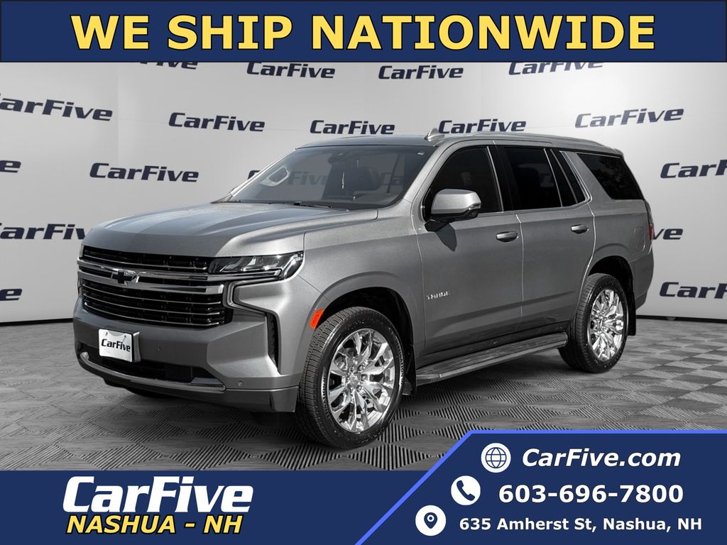 Gray (Satin Steel Metallic) 2022 Chevrolet Tahoe LT 4WD SUV / Crossover Four-Wheel Drive