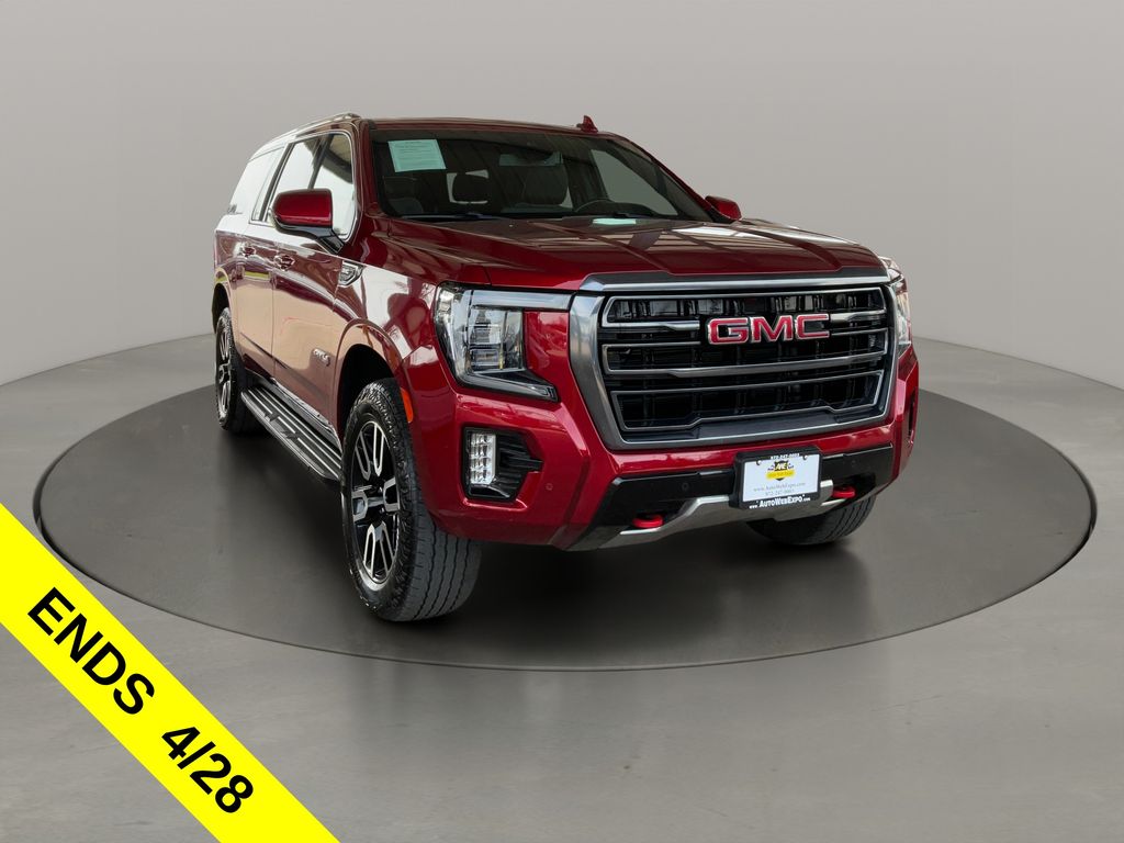 Volcanic Red Tintcoat 2023 GMC Yukon XL AT4 4WD SUV / Crossover Four-Wheel Drive