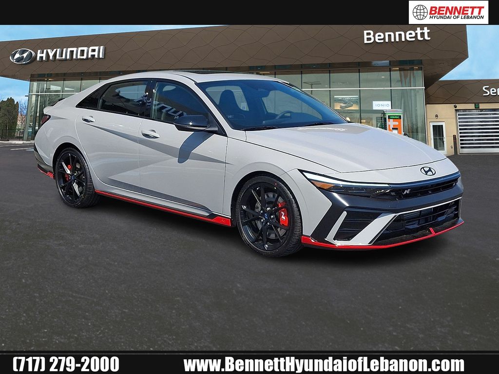 new 2026 Hyundai Elantra N car, priced at $37,687
