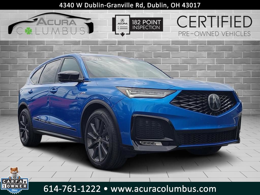 Double Apex Blue Pearl 2026 Acura MDX SUV / Crossover All-Wheel Drive Automatic