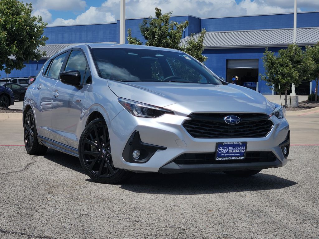 Ice Silver Metallic 2024 Subaru Impreza Wagon All-Wheel Drive Continuously Variable Transmission