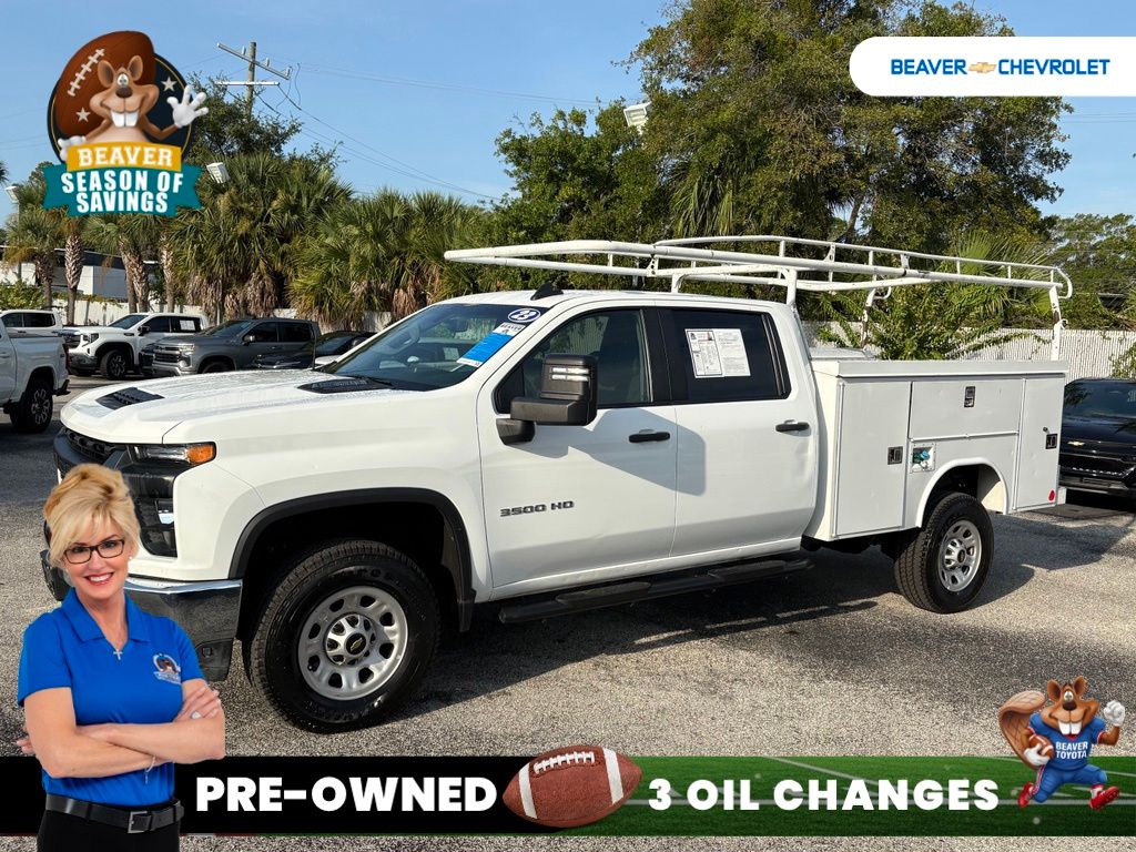 2023 Chevrolet Silverado 3500HD Work Truck Crew Cab 4WD