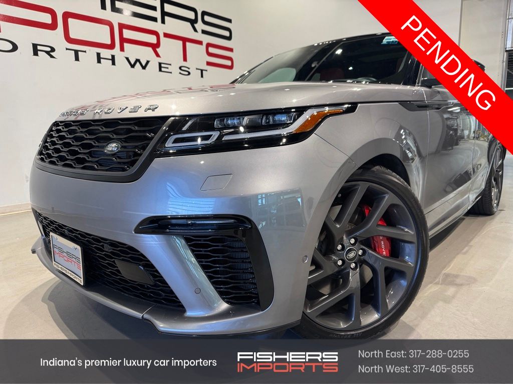 Gray 2020 Land Rover Range Rover Velar SUV / Crossover All-Wheel Drive 8-Speed Automatic