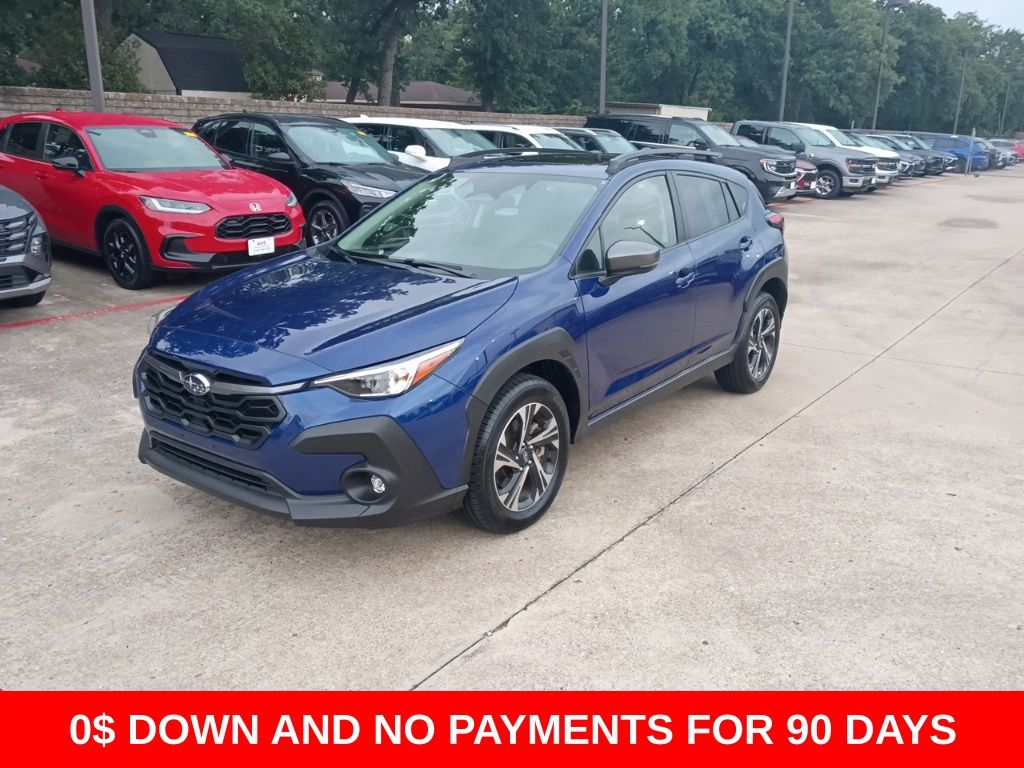 Sapphire Blue Pearl 2025 Subaru Crosstrek Premium AWD SUV / Crossover All-Wheel Drive Continuously Variable Transmission
