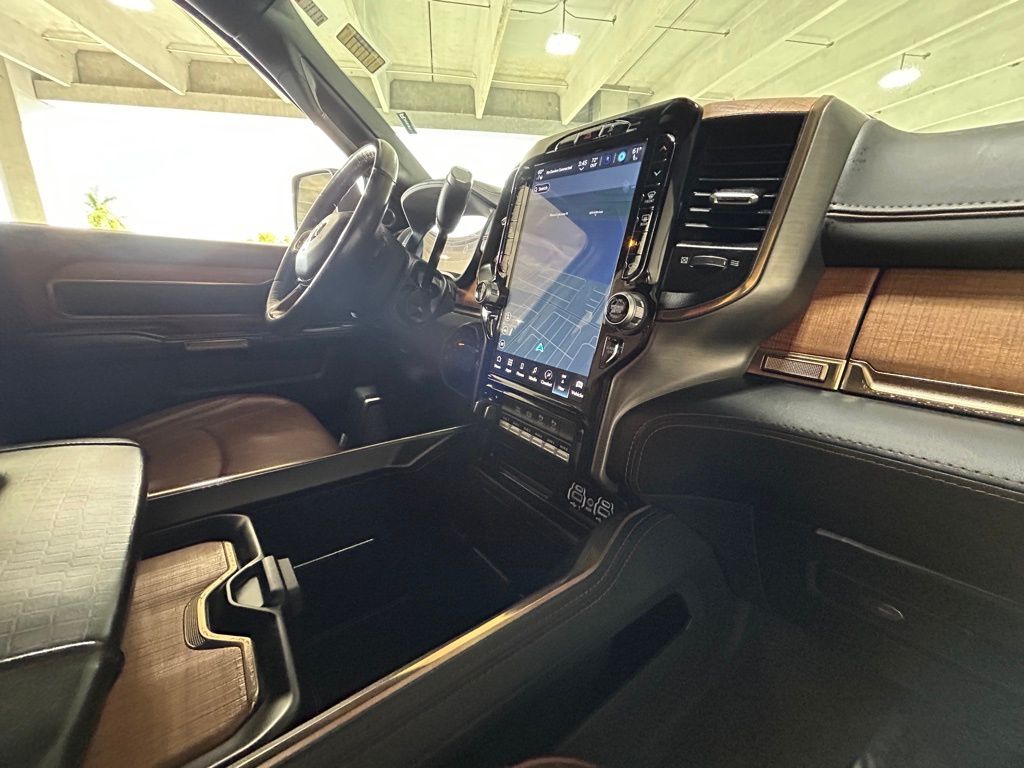 Used 2024 Diamond Black Crystal Pearlcoat Ram Longhorn image 46