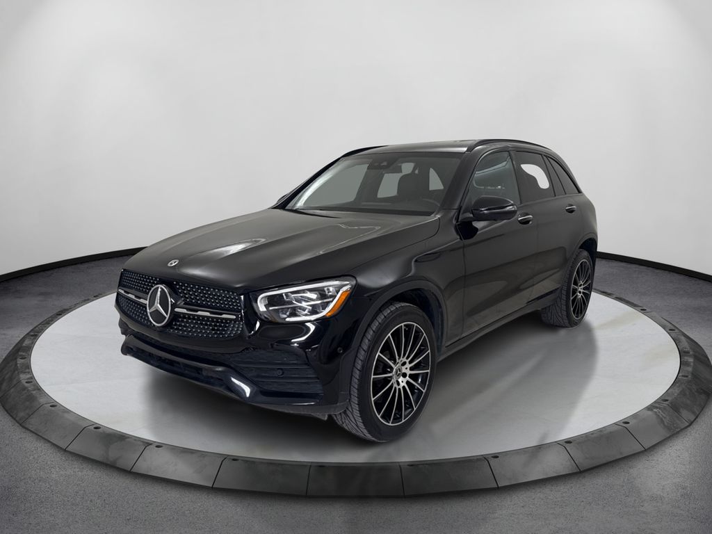 Black 2022 Mercedes-Benz GLC SUV / Crossover Rear-Wheel Drive 9-Speed Automatic