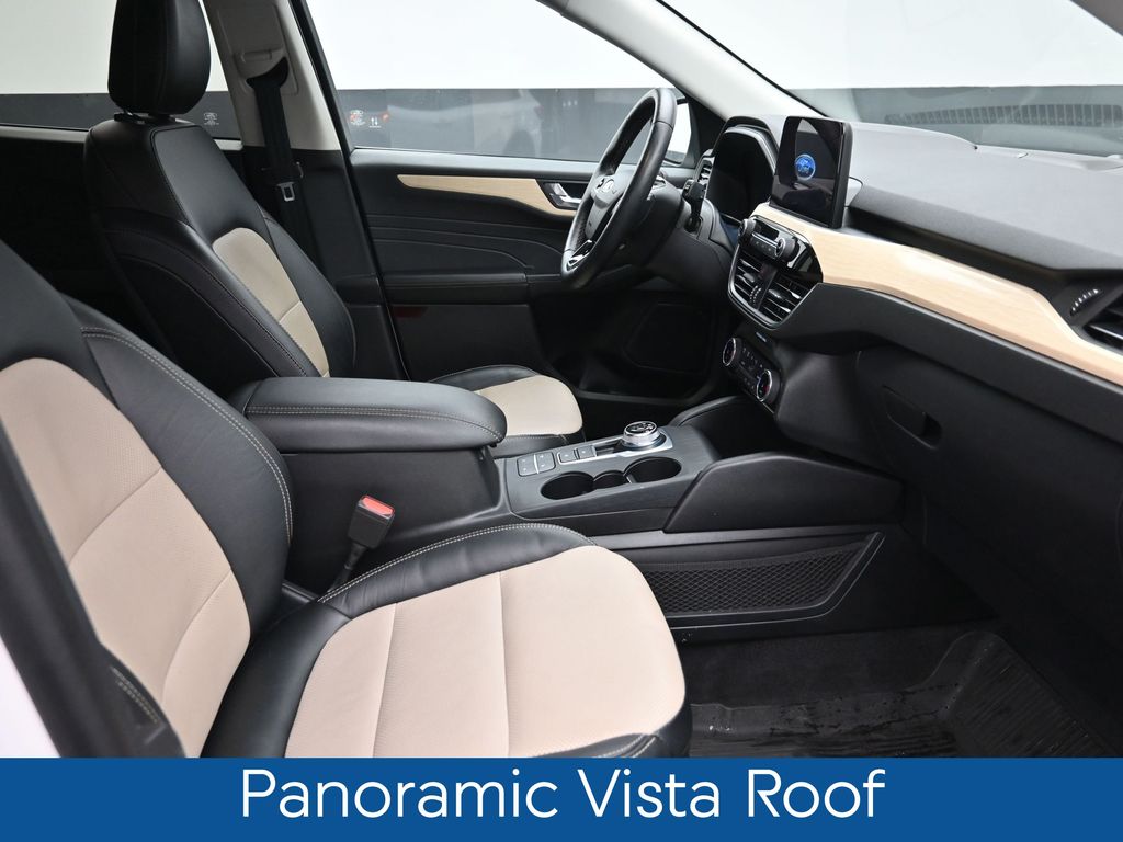 Certified Used 2022 White Ford Titanium image 8