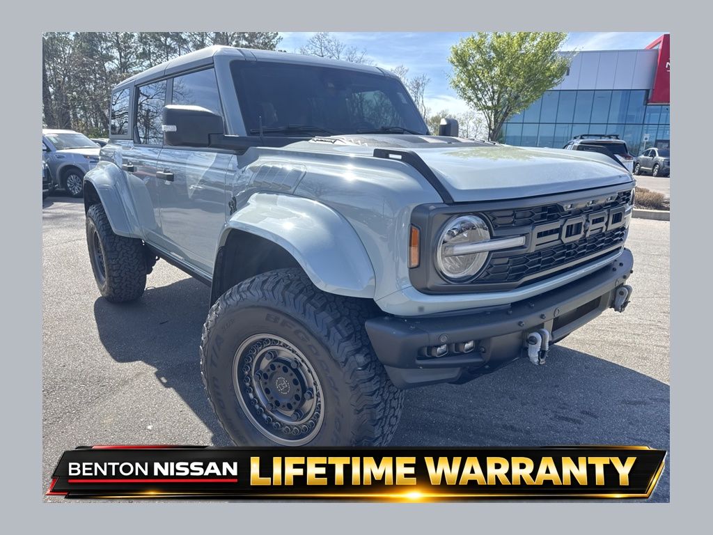Cactus Gray 2023 Ford Bronco Raptor 4WD SUV / Crossover Four-Wheel Drive Automatic