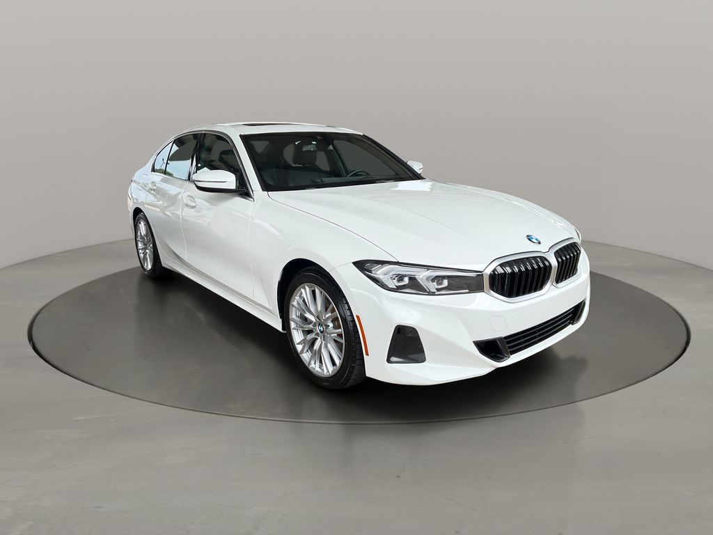 Alpine White 2024 BMW 3 Series 330i RWD Sedan Rear-Wheel Drive 8-Speed Automatic