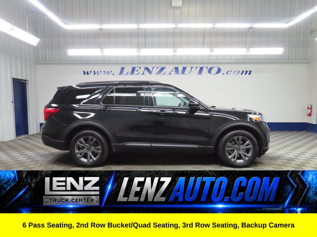 Agate Black Metallic 2024 Ford Explorer SUV / Crossover All-Wheel Drive Automatic