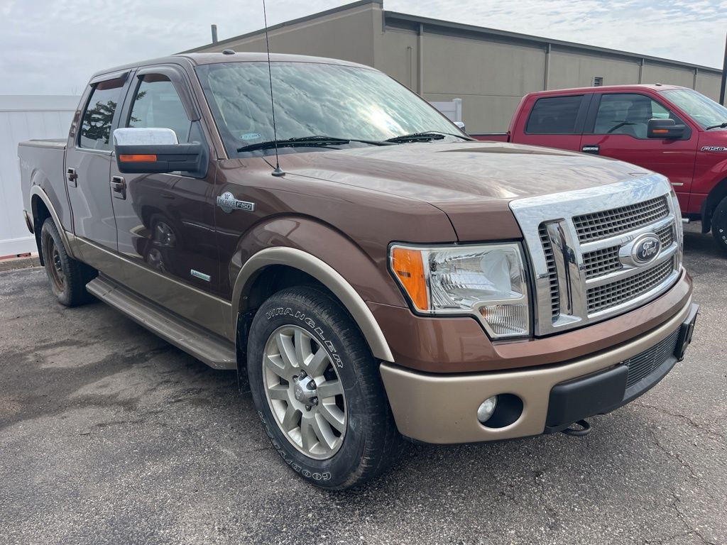 Bronze Metallic 2012 Ford F-150 King Ranch SuperCrew 4WD Pickup Truck Four-Wheel Drive 6-Speed Automatic
