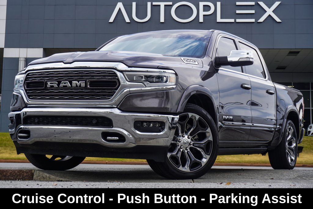 Gray (Granite Crystal Metallic Clearcoat) 2022 RAM 1500 Pickup Truck Four-Wheel Drive 8-Speed Automatic