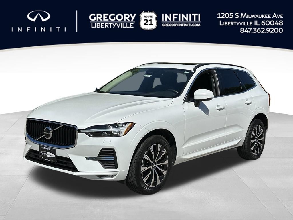 Crystal White 2023 Volvo XC60 SUV / Crossover All-Wheel Drive Automatic