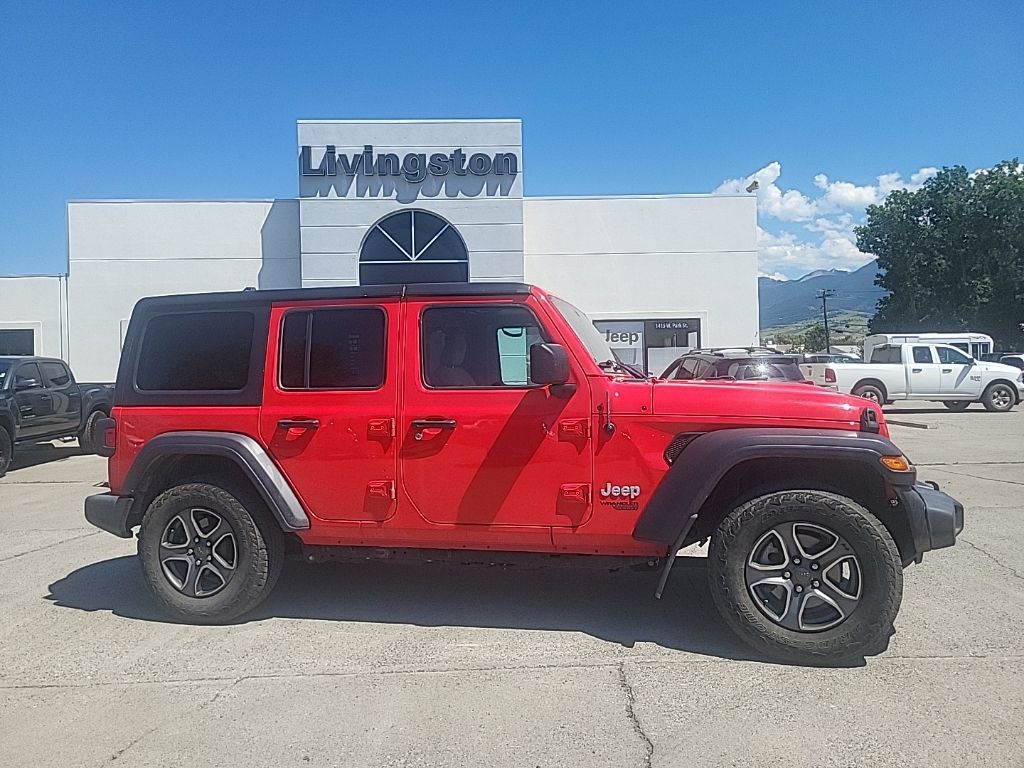 Firecracker Red Clearcoat 2018 Jeep Wrangler SUV / Crossover Four-Wheel Drive 8-Speed Automatic