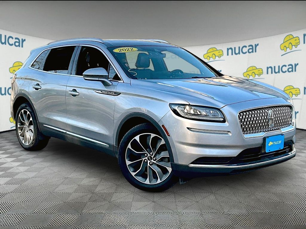 Silver Radiance Metallic Clearcoat 2022 Lincoln Nautilus Reserve AWD SUV / Crossover All-Wheel Drive 8-Speed Automatic