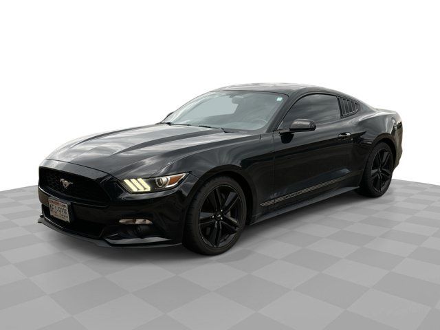 Shadow Black 2016 Ford Mustang Coupe Rear-Wheel Drive 6-Speed Automatic