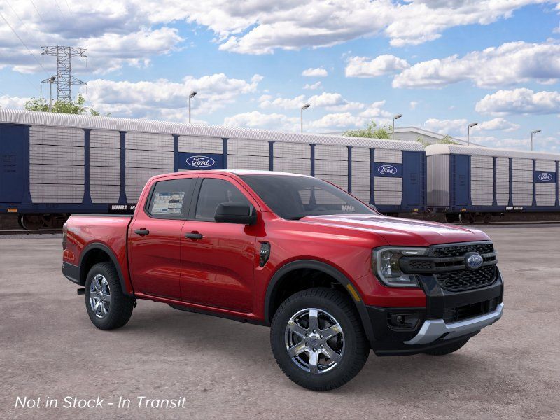 Ruby Red Metallic Tinted Clearcoat 2026 Ford Ranger Pickup Truck Four-Wheel Drive Automatic