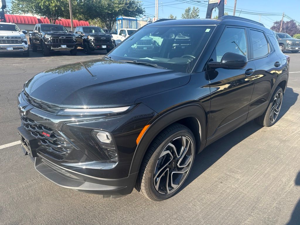 Mosaic Black Metallic 2025 Chevrolet Trailblazer SUV / Crossover Four-Wheel Drive 9-Speed Automatic