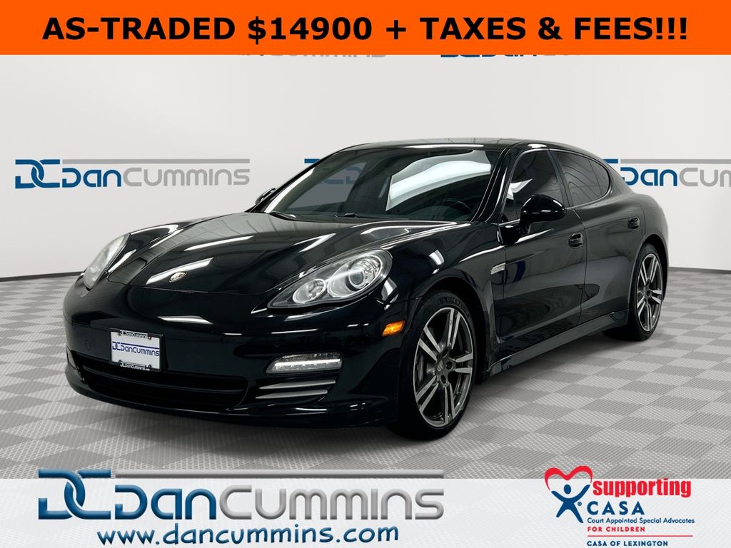 Black 2011 Porsche Panamera 4 AWD Sedan All-Wheel Drive 7-Speed Automatic