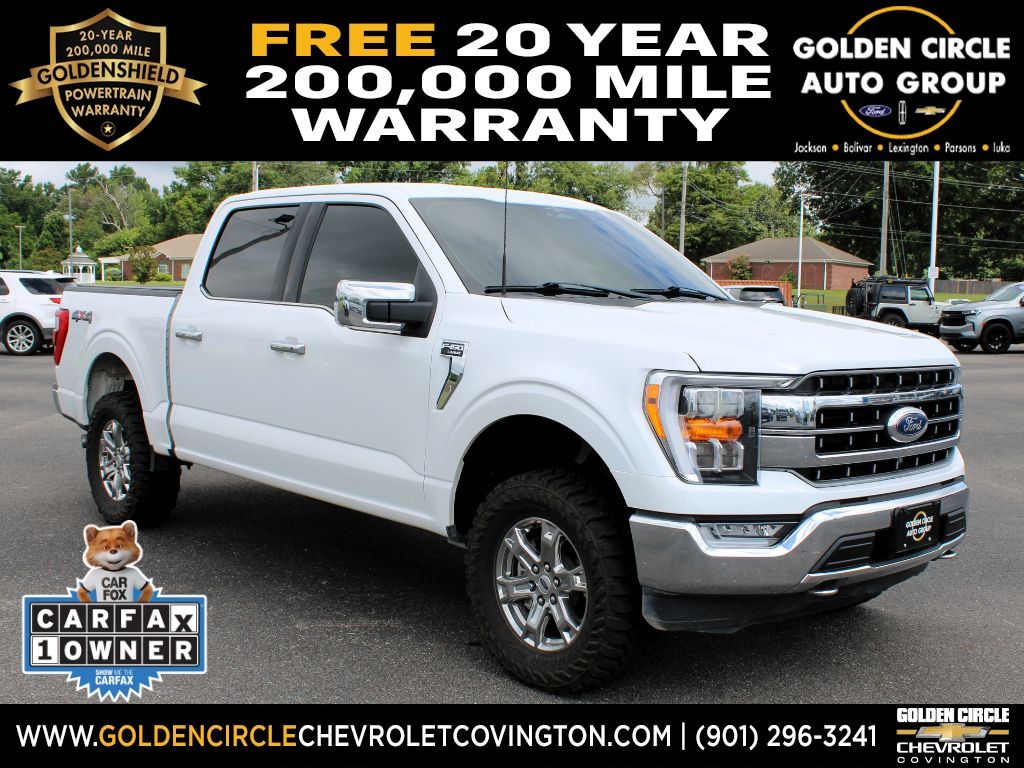 Oxford White 2023 Ford F-150 Pickup Truck Four-Wheel Drive Automatic