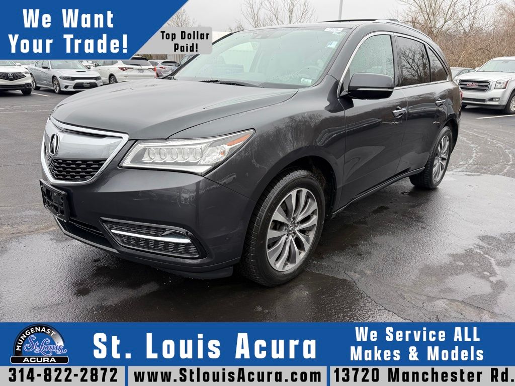 2015 Acura MDX SH-AWD with Technology and Entertainment Package