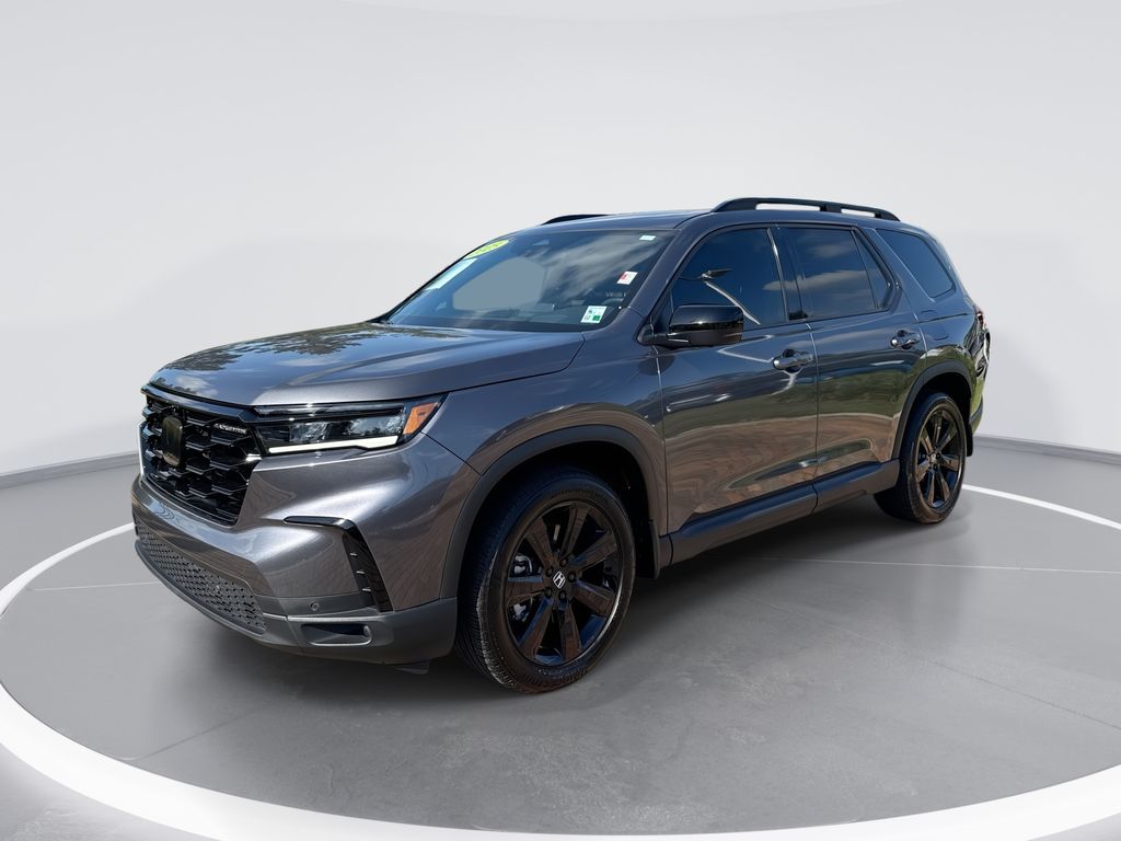 Gray (Modern Steel Metallic) 2025 Honda Pilot SUV / Crossover All-Wheel Drive Automatic