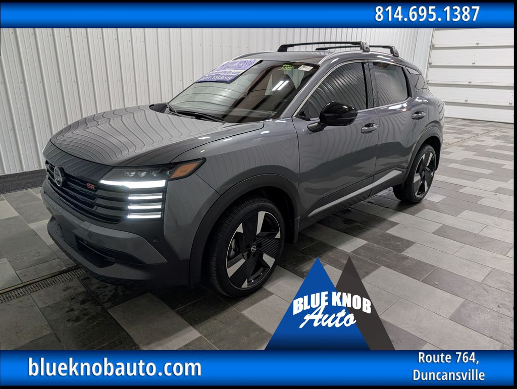 Gray (Gun Metallic) 2026 Nissan Kicks SUV / Crossover All-Wheel Drive Continuously Variable Transmission