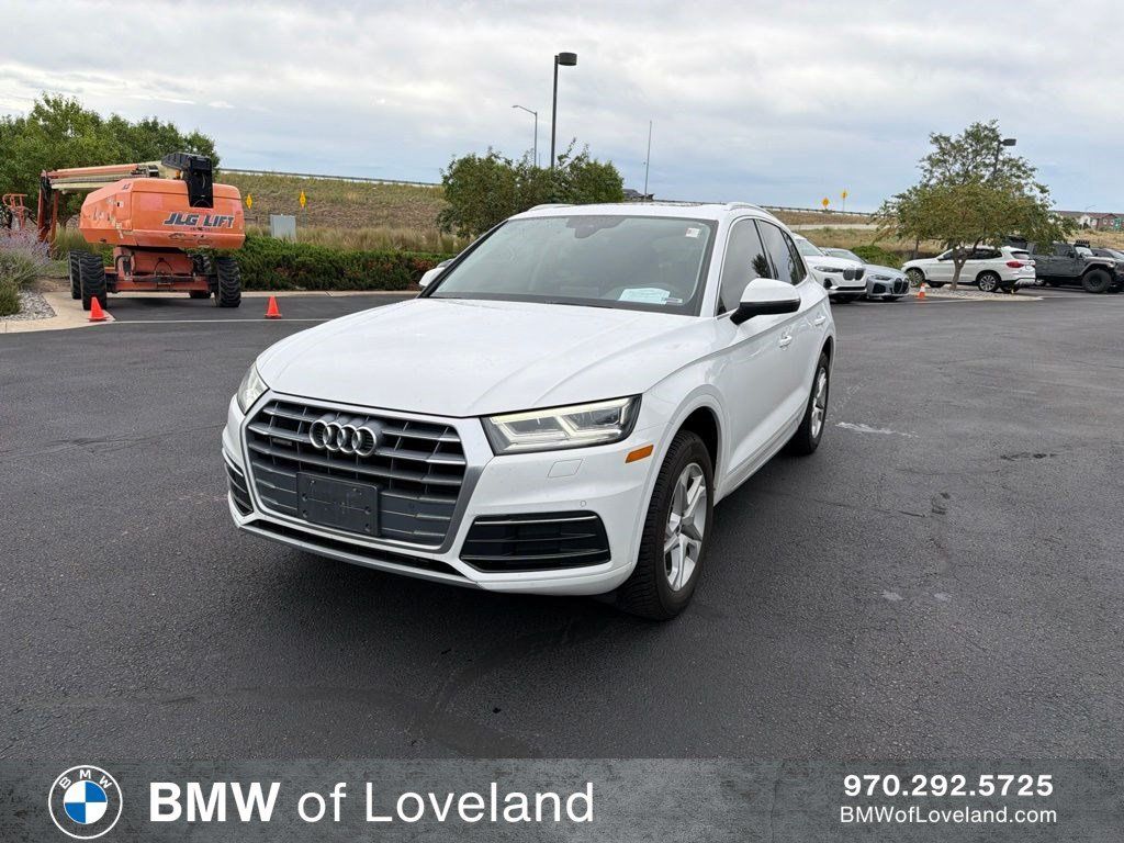 Ibis White 2018 Audi Q5 SUV / Crossover All-Wheel Drive 7-Speed Automatic