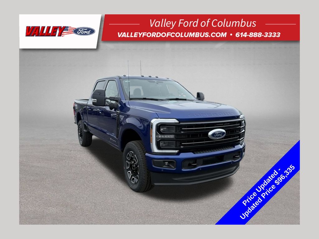 Blue Metallic 2026 Ford F-250 Super Duty Pickup Truck Four-Wheel Drive Automatic