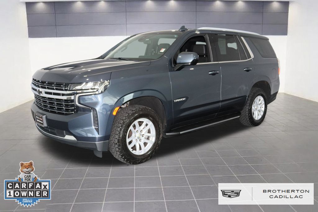 Shadow Gray Metallic 2021 Chevrolet Tahoe SUV / Crossover Four-Wheel Drive 