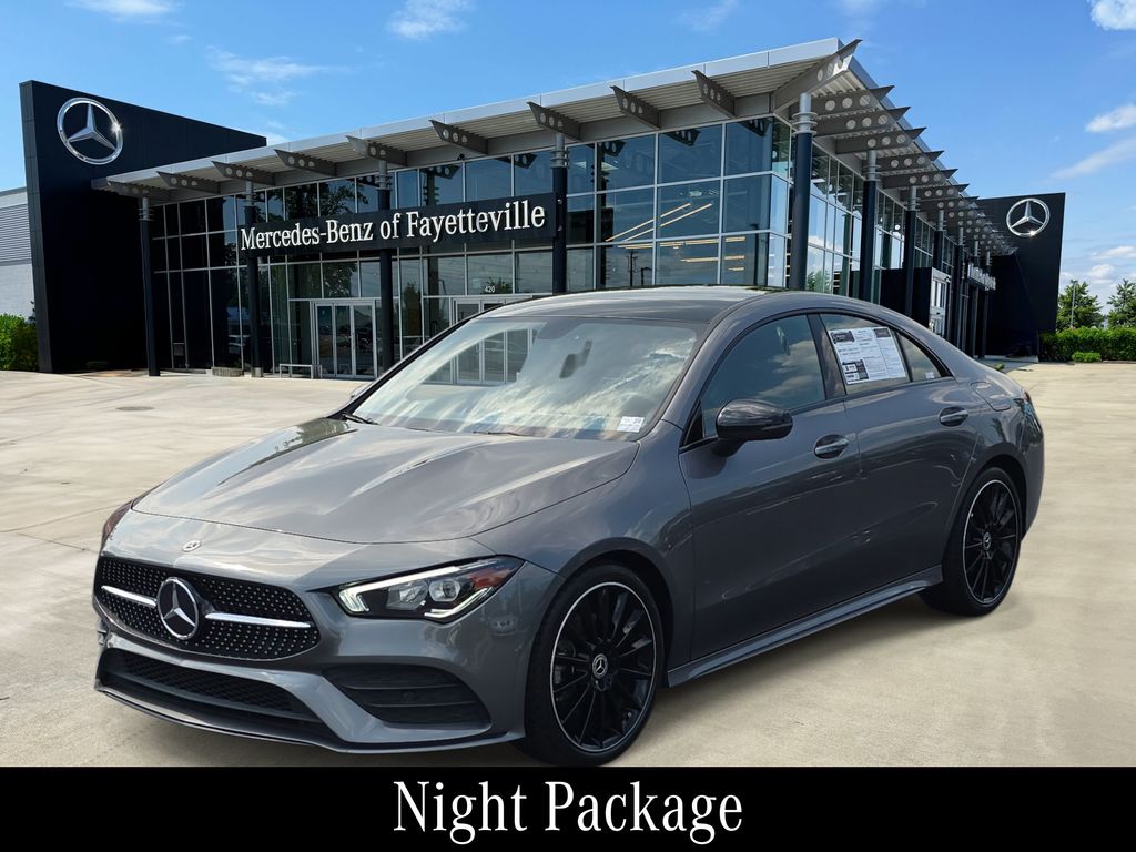 Gray 2021 Mercedes-Benz CLA Coupe Front-Wheel Drive 7-Speed Automatic