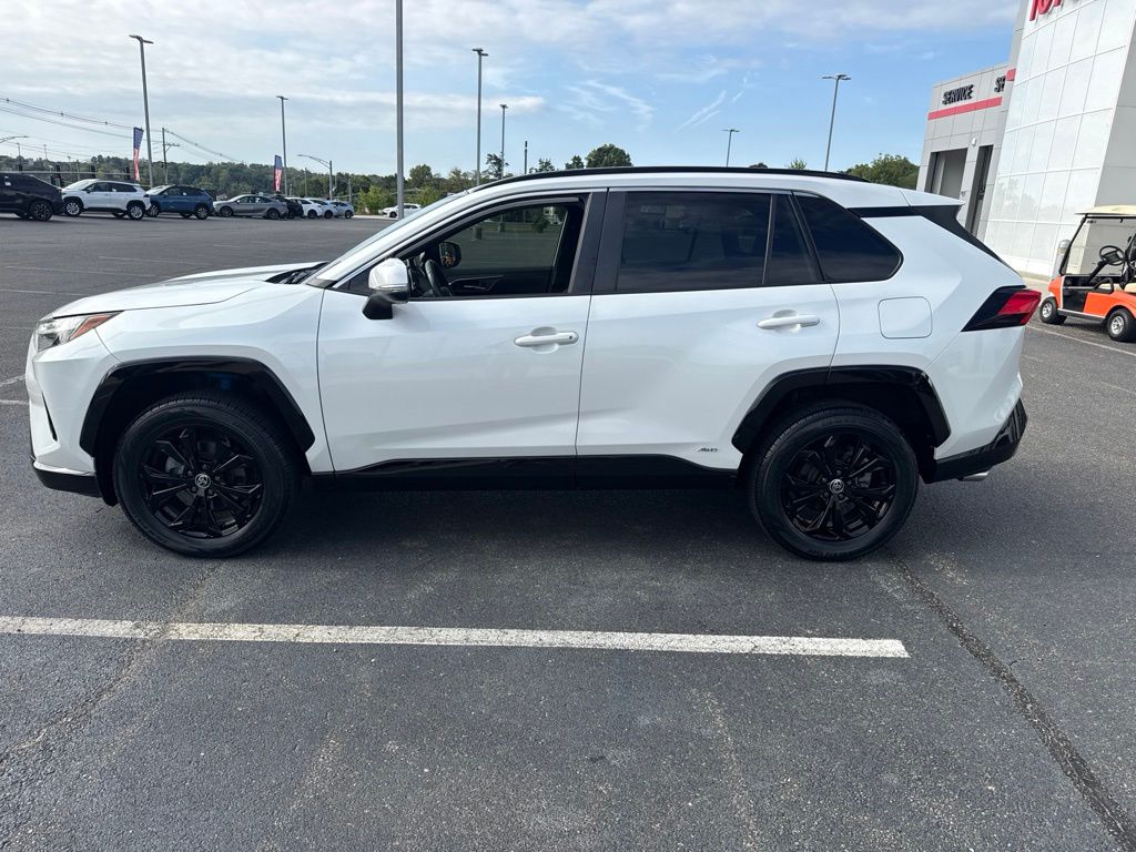 Pearl 2023 Toyota RAV4 Hybrid SUV / Crossover All-Wheel Drive Continuously Variable Transmission