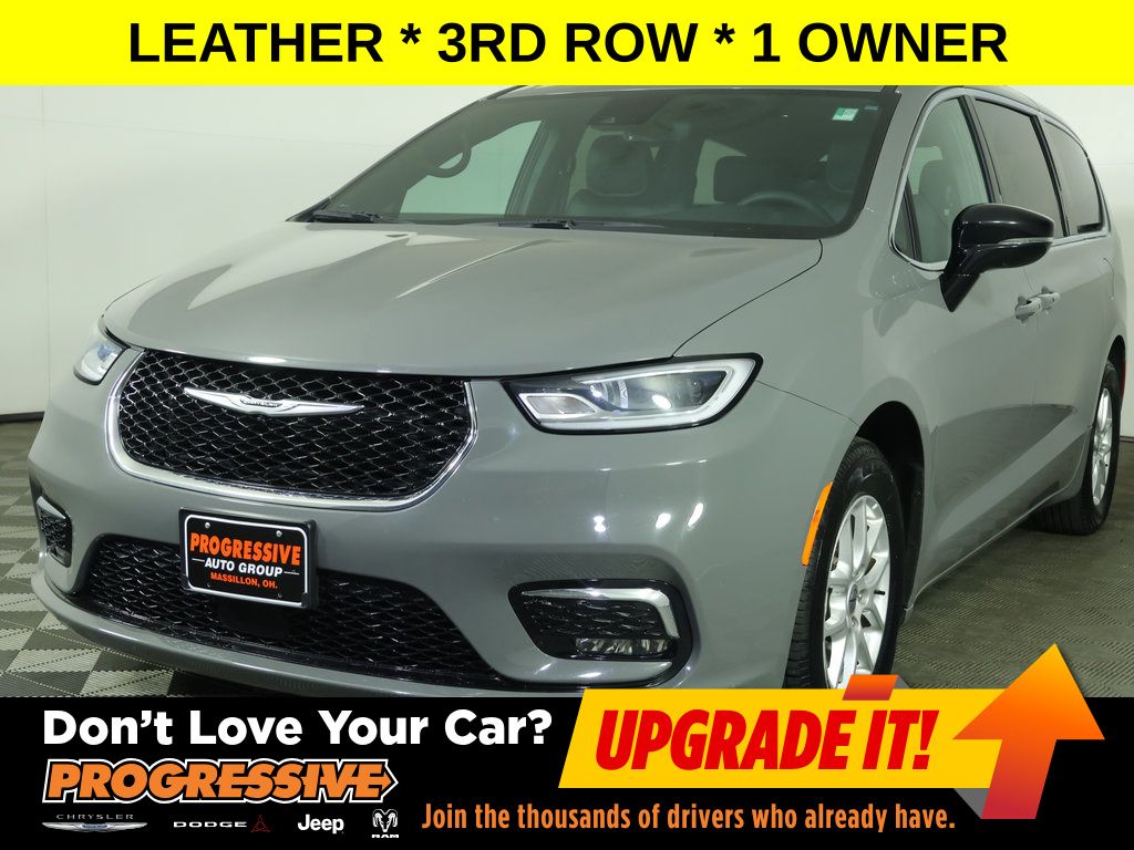 Ceramic Gray Clearcoat 2025 Chrysler Pacifica Minivan Front-Wheel Drive 9-Speed Automatic