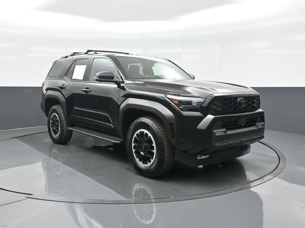 Black 2026 Toyota 4Runner TRD Off-Road Premium 4WD SUV / Crossover Four-Wheel Drive 8-Speed Automatic