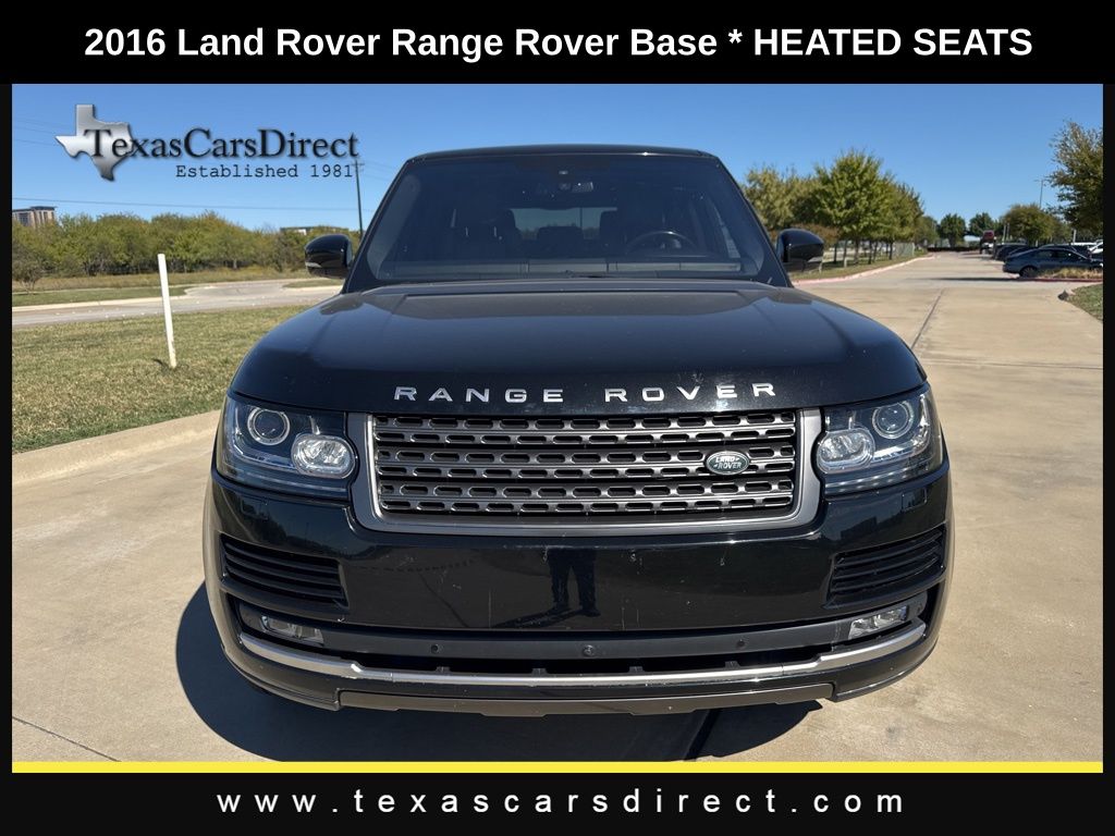 2016 Land Rover Range Rover 3.0L V6 Turbocharged Diesel Td6 3