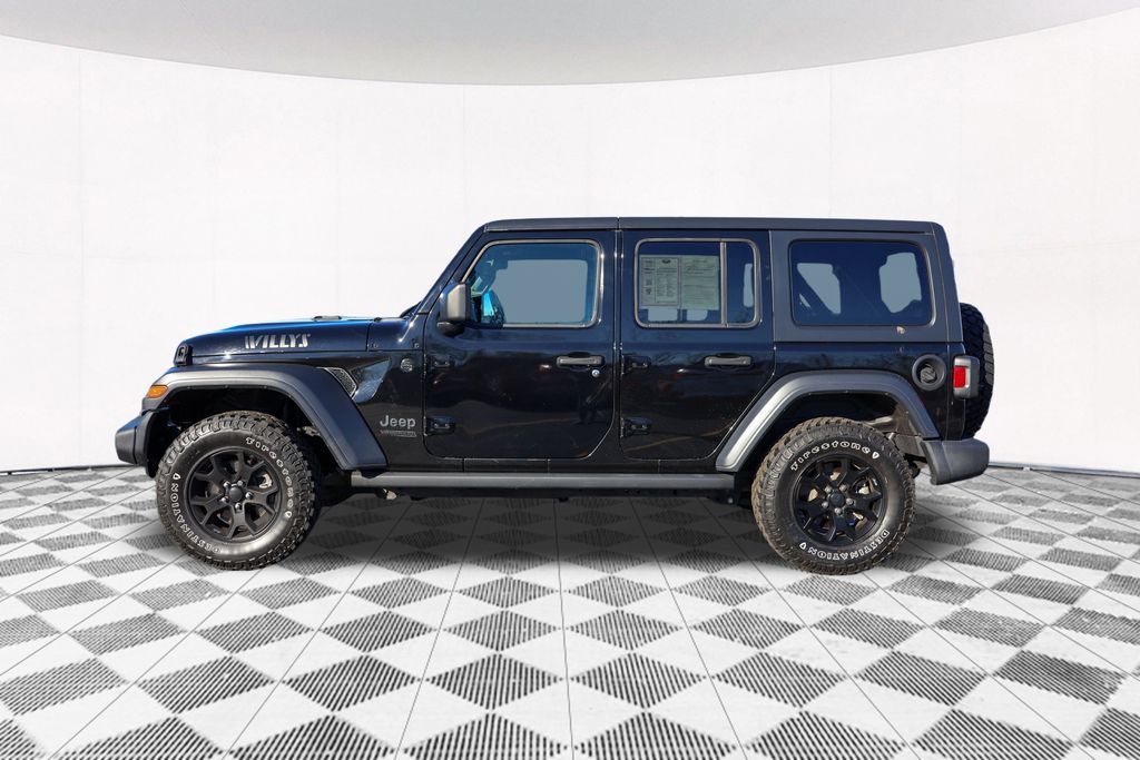 2020 Jeep Wrangler Unlimited Willys 11