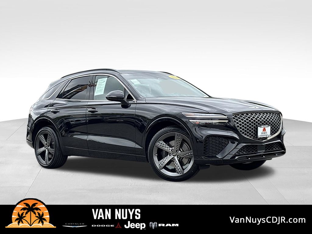 Black 2023 Genesis GV70 SUV / Crossover All-Wheel Drive 8-Speed Automatic