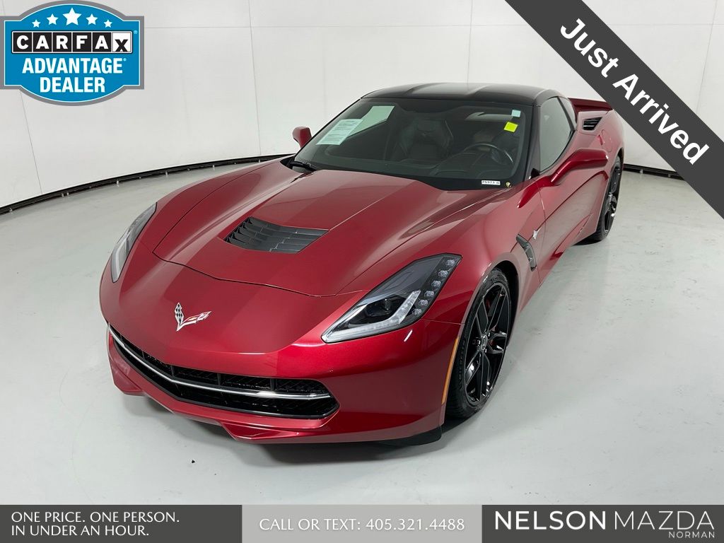 Crystal Red Tintcoat 2014 Chevrolet Corvette Stingray Z51 3LT Coupe RWD Coupe Rear-Wheel Drive 6-Speed Automatic