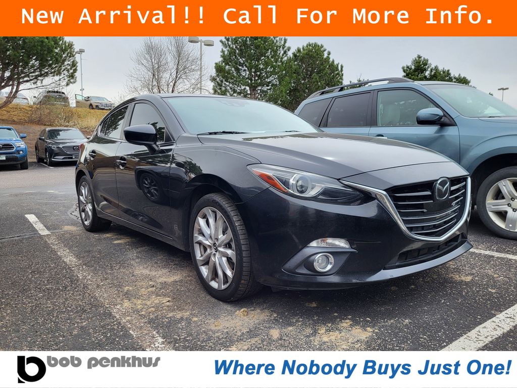 Jet Black Mica 2014 Mazda MAZDA3 s Grand Touring Hatchback Hatchback Front-Wheel Drive 6-Speed Automatic