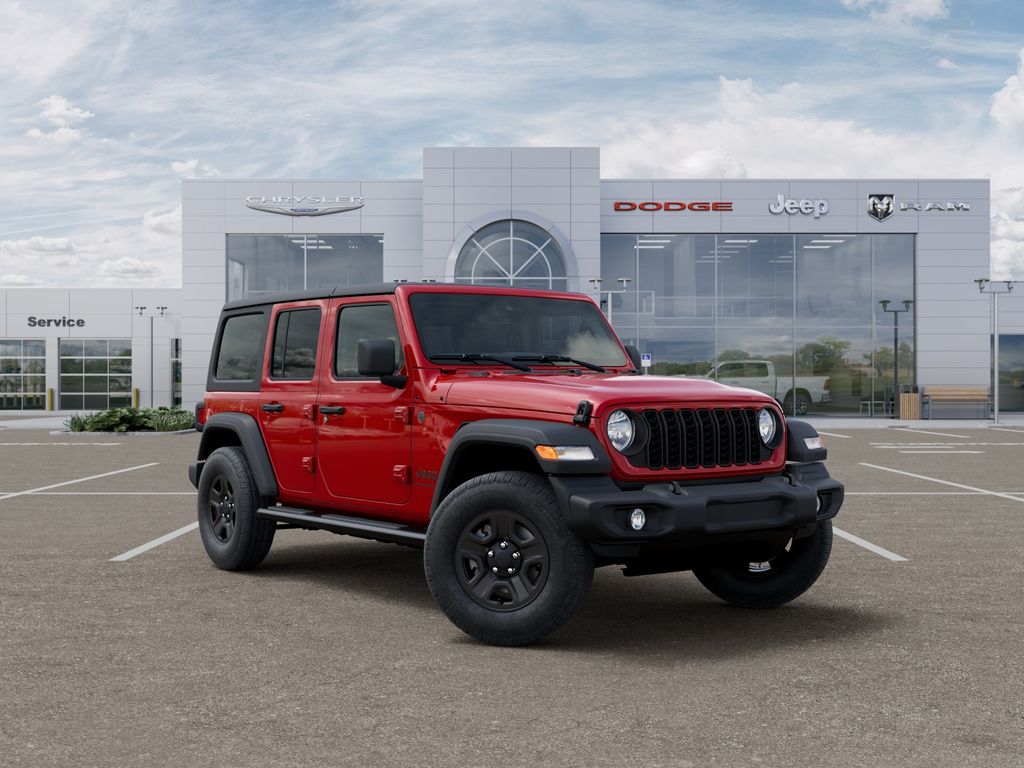 New 2026 Firecracker Red Clearcoat Jeep Sport image 5
