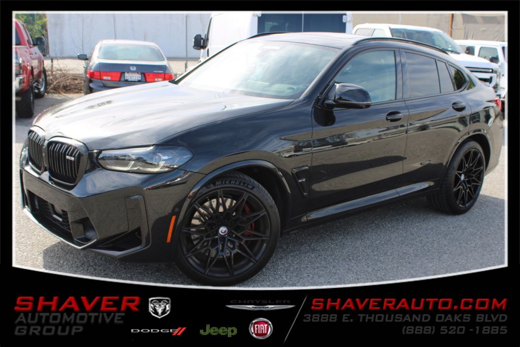 Black Sapphire Metallic 2022 BMW X4 M AWD SUV / Crossover All-Wheel Drive 8-Speed Automatic
